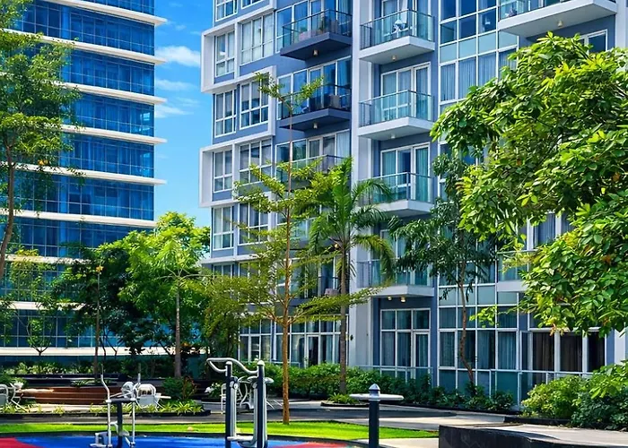 The Montanas Staycation - One Pacific Residence, Mactan Newtown Lägenhetshotell